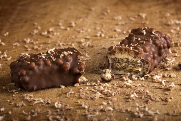 Barrette cioccolato e caramello