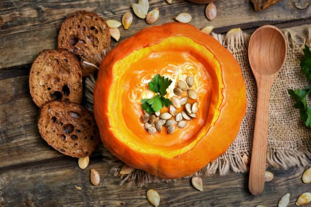 Soupé à la citrouille (Zuppa di zucca)