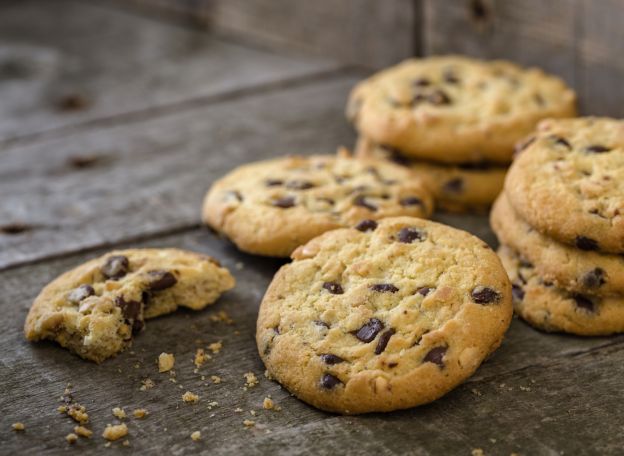 biscotti con gocce di cioccolato