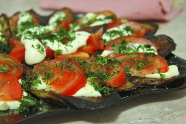 Toast con melanzane