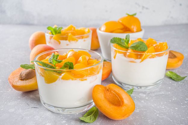 Panna cotta alle albicocche