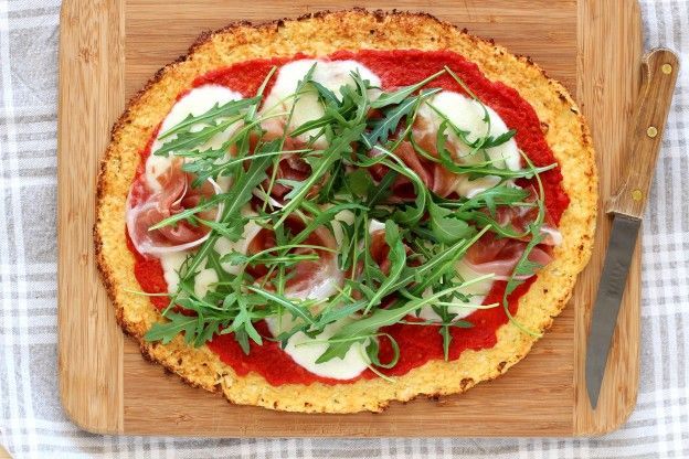 10. Pizza senza glutine al cavolfiore