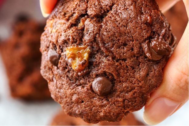 Muffin banana e cioccolato