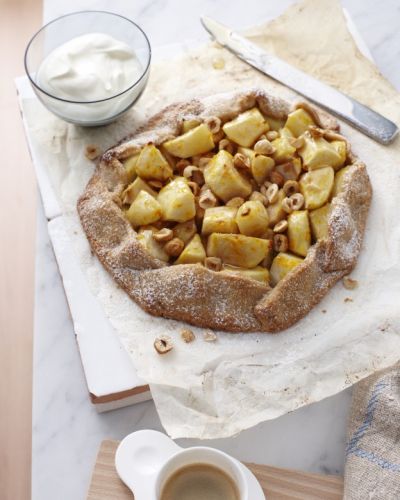 Crostata alle pere e nocciole