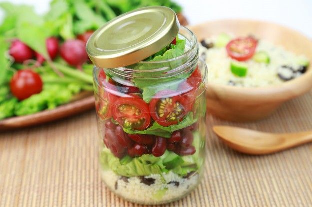 Insalata in barattolo