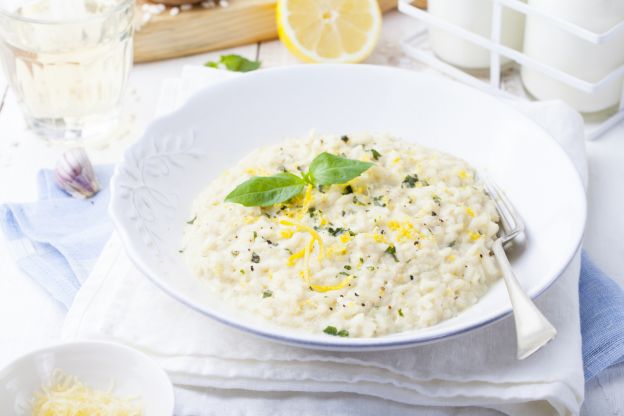 Risotto al limone