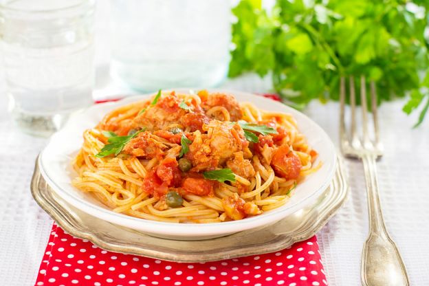 Spaghetti al tonno