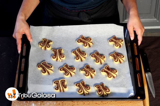 Preparazione dei biscotti