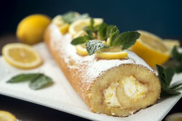 Rotolo ricotta e limone