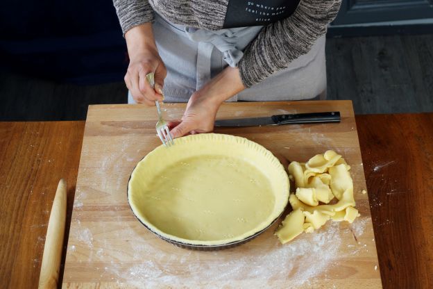 preparazione della crostata