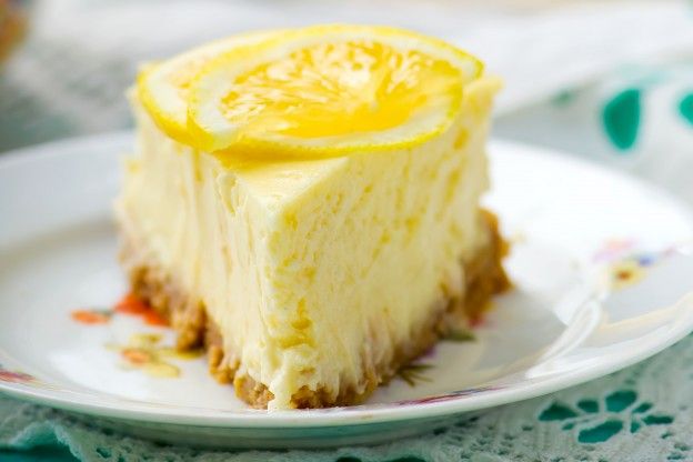 27. Torta fredda allo yogurt e limone