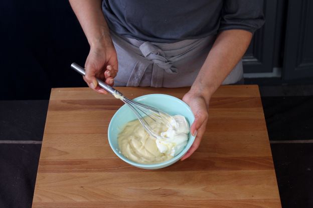 Preparazione della crema