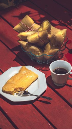 Tamales dolci di mais