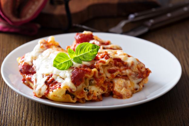 Lasagne pomodoro e spinaci