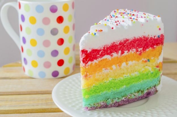 18.Torta arcobaleno