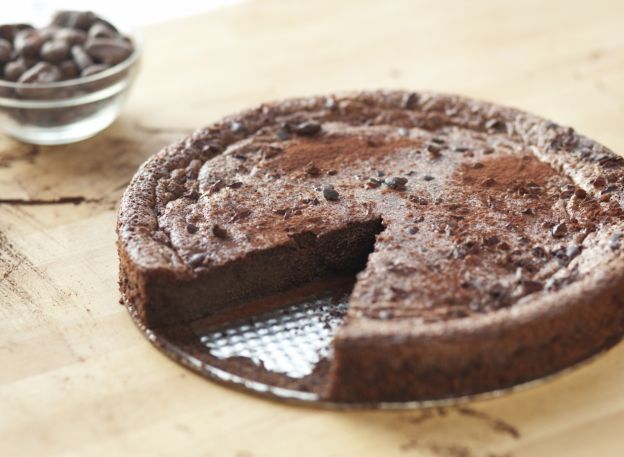 Torta al cioccolato e banane