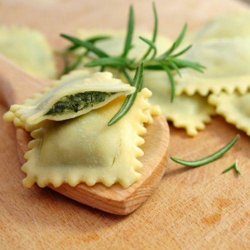 Ravioli al pesto