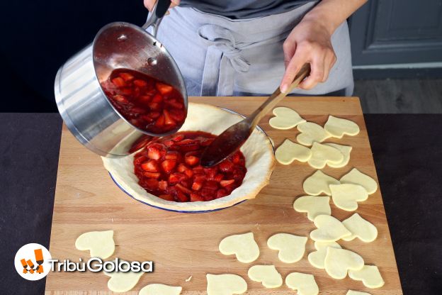 Preparazione della torta