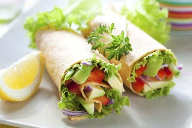 Wrap di verdure