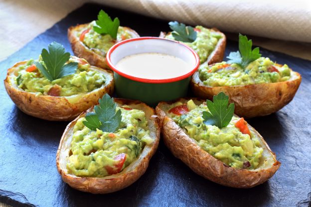 Patate farcite con Guacamole