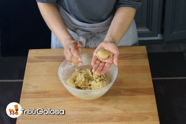 Preparazione dei biscotti