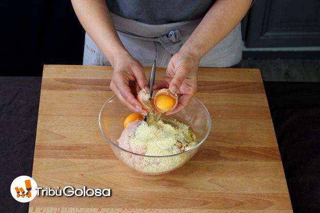 Preparazione delle polpette