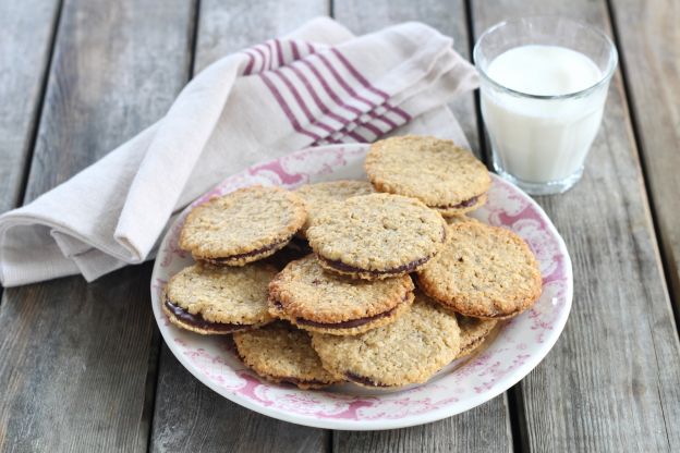 Biscotti d'avena e cioccolato