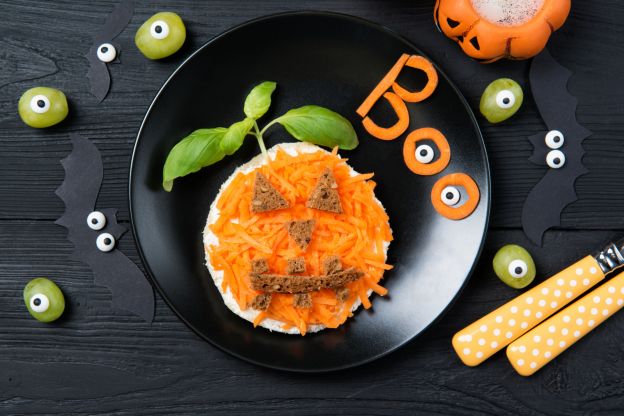 Zucca di Halloween (formato galletta)