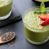 Budino di chia e matcha