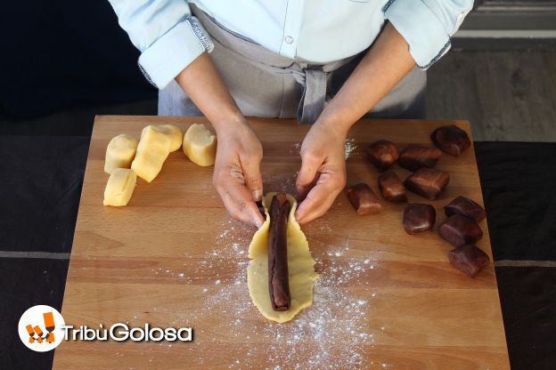 Preparazione dei biscotti