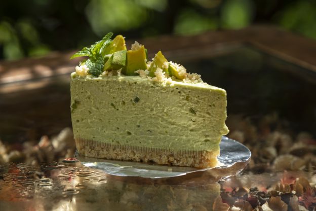 Cheesecake di avocado