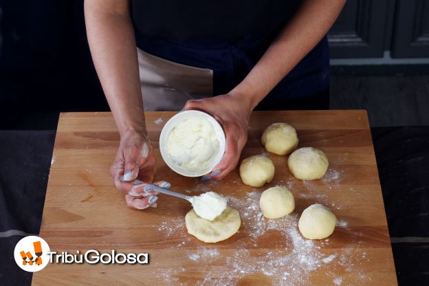 Preparazione delle brioches