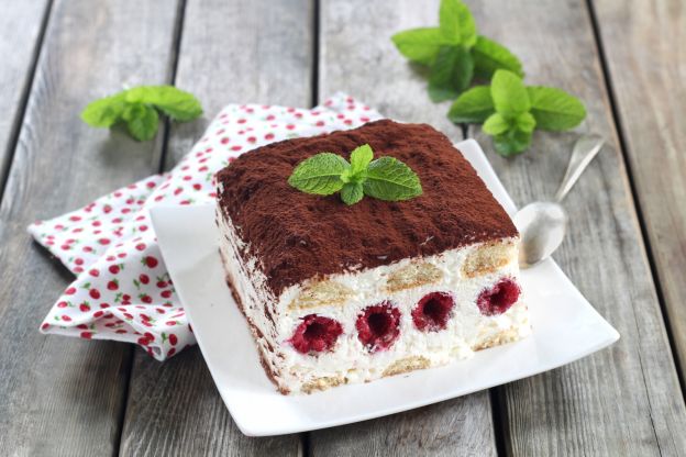 Tiramisù variante ai lamponi