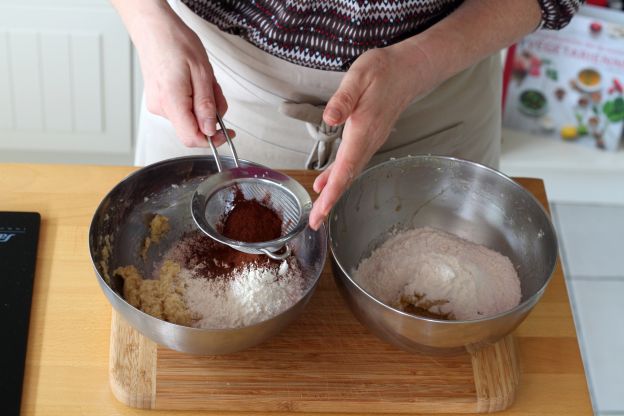 Preparazione dei due impasti