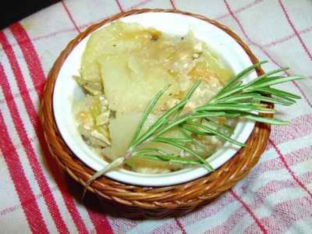 Gratin porro - patate