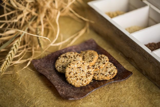 Cookies con semi di lino