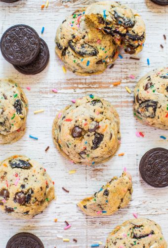 Cookies con Oreo e Smarties