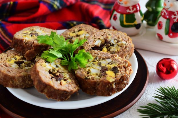 Involtino di carne ripieno di bietole