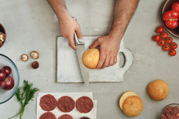 Hamburger fatto in casa - PARTE 1 - Il Pane