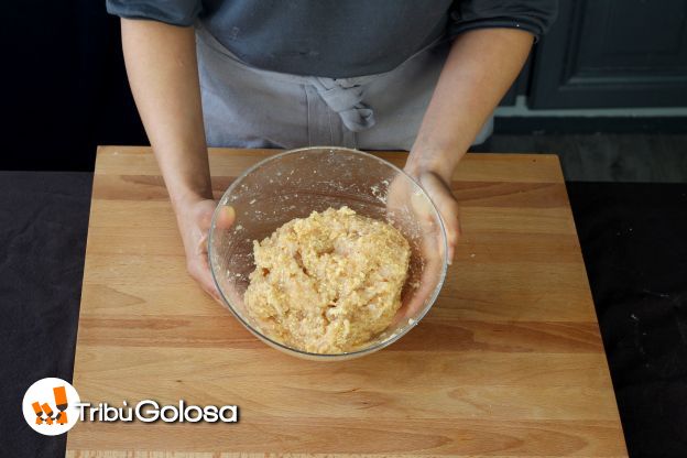 Preparazione delle polpette