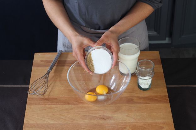 Preparazione della crema