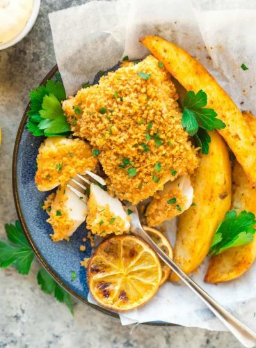 Merluzzo stile Fish 'n' Chips