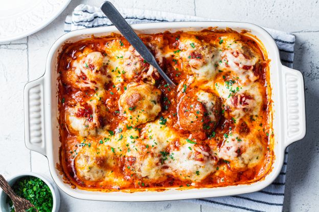 Polpette gratinate