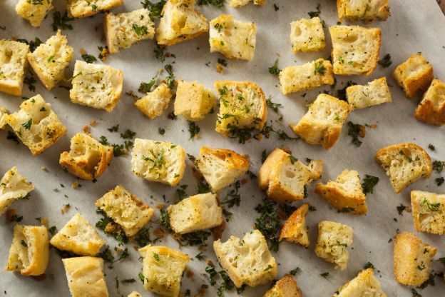 Crostini per zuppe e insalata