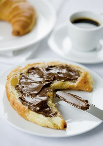 Croissant alla Nutella