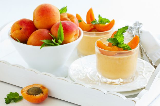 Panna cotta all'albicocca