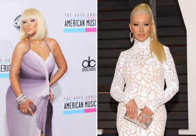 CHRISTINA AGUILERA: nel 2012 e nel 2015