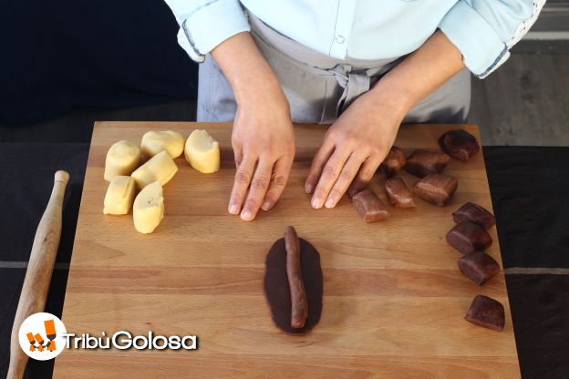 Preparazione dei biscotti