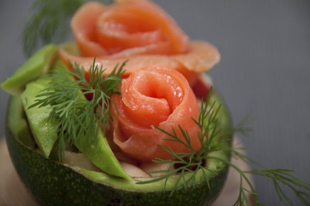 Avocado al salmone affumicato