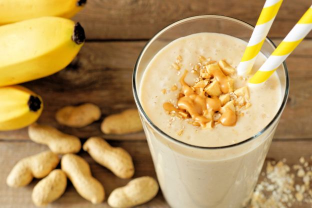 Smoothie d'arachidi e banana